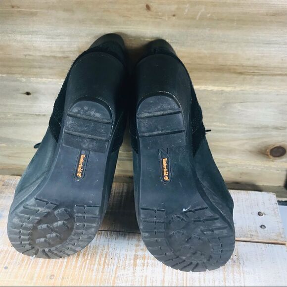 TIMBERLAND WOMENS TILLSTON LACE-UP BOOT - BLACK - Picture 11 of 12